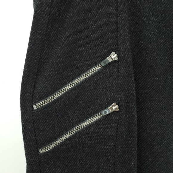 Athleta Moto-Style Soft Skinny Pants 8 Charcoal Gray - Picture 6 of 16